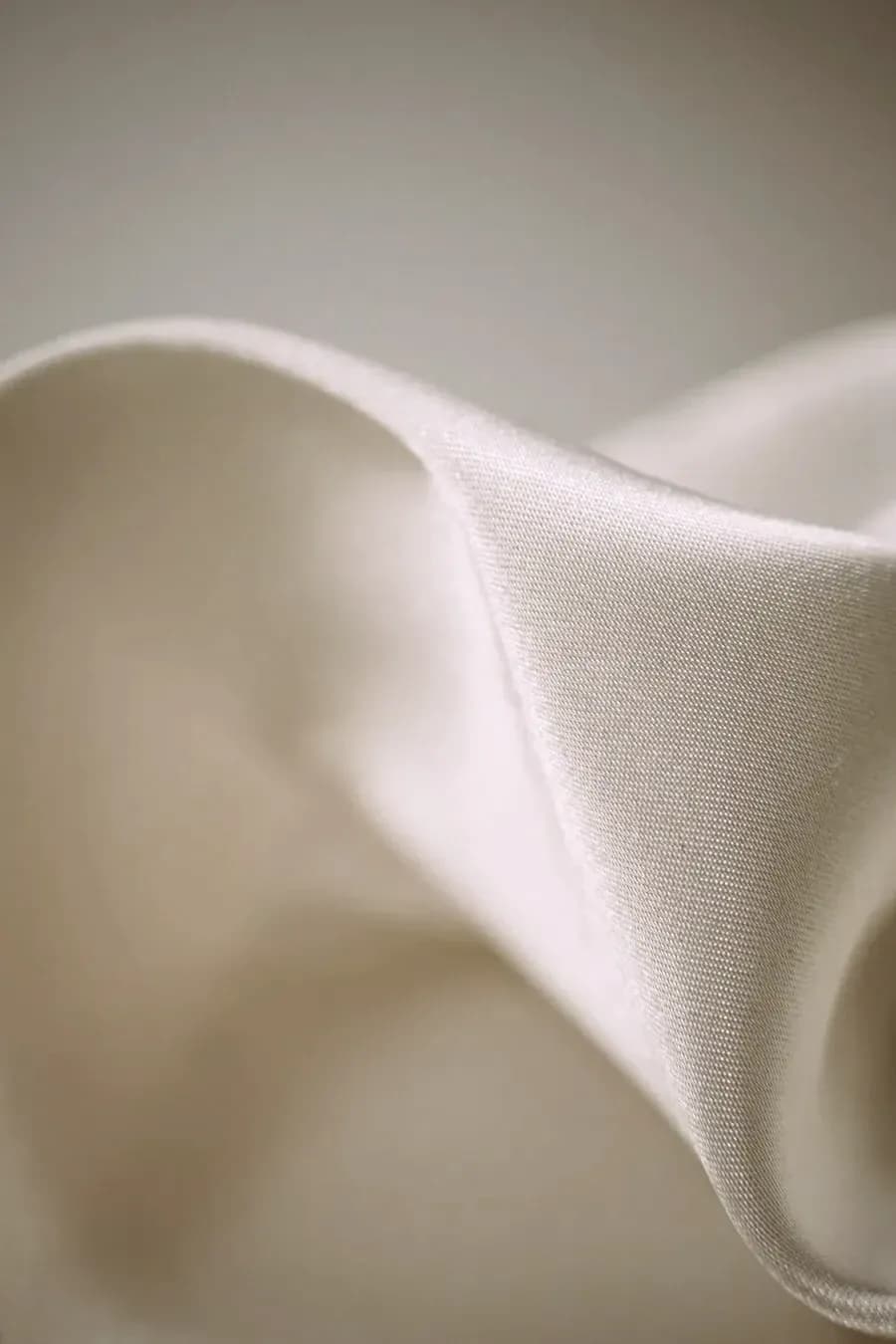Folded silk in daylight